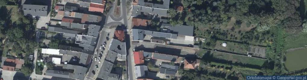 Zdjęcie satelitarne Kiosk Owocowo-Warzywny Ewa Grzybek