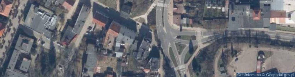 Zdjęcie satelitarne Kiosk Owocowo Warzywny