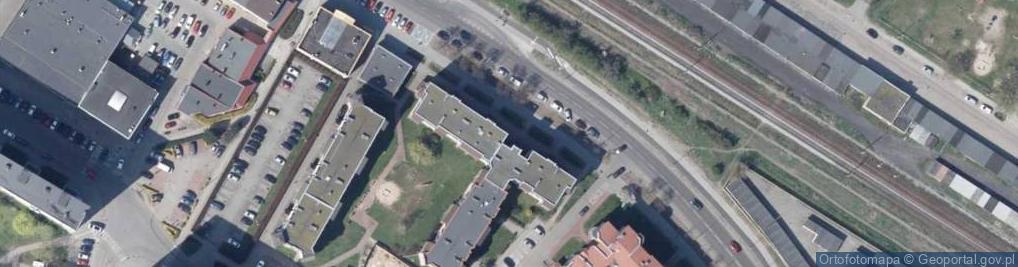 Zdjęcie satelitarne Kiosk Przemysłowy Fortuna Zygmunt Fortuna Dariusz
