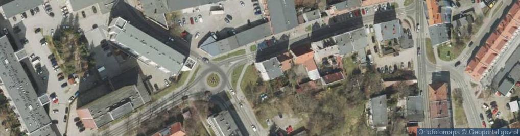 Zdjęcie satelitarne Kiosk Rolno Spożywczy