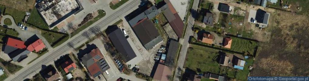 Zdjęcie satelitarne Kiosk Ruch nr 134 Kobylnica