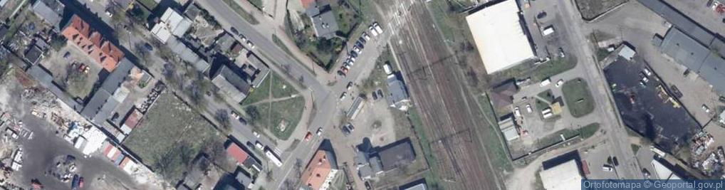 Zdjęcie satelitarne Kiosk Ruch nr 1