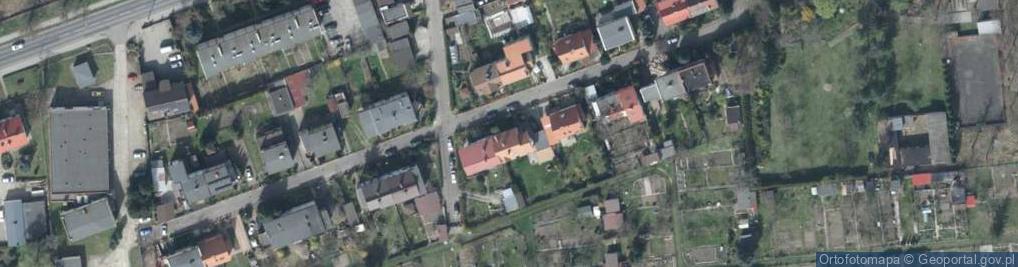 Zdjęcie satelitarne Kiosk Ruch U Kasi