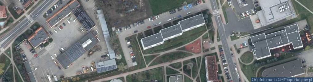 Zdjęcie satelitarne Kiosk Ruchu