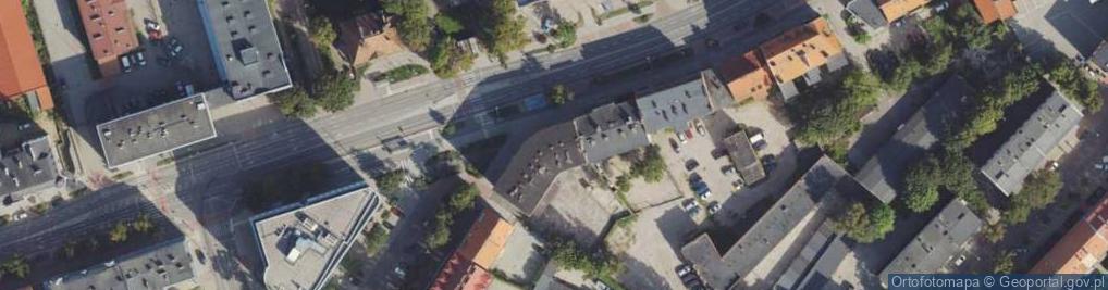 Zdjęcie satelitarne Kiosk Ruchu