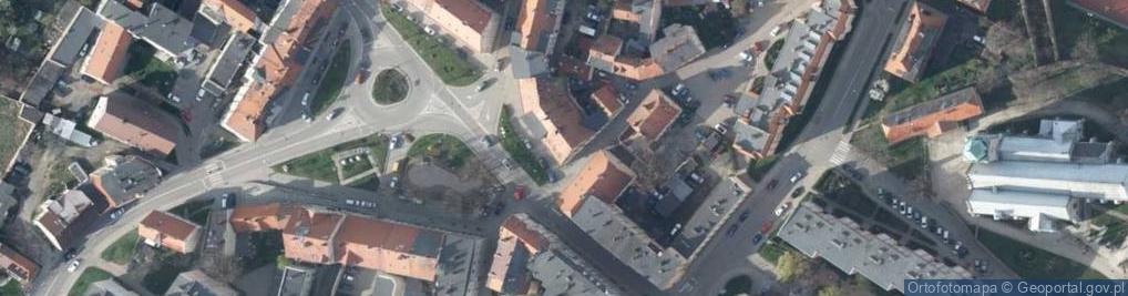 Zdjęcie satelitarne Kiosk Ruch