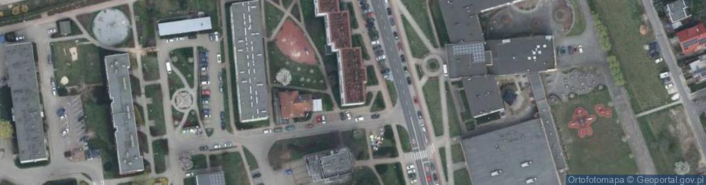 Zdjęcie satelitarne Kiosk Ruch