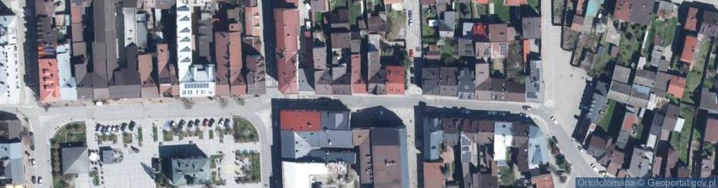 Zdjęcie satelitarne Kiosk Ruch