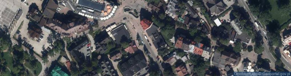 Zdjęcie satelitarne Kiosk Ruch