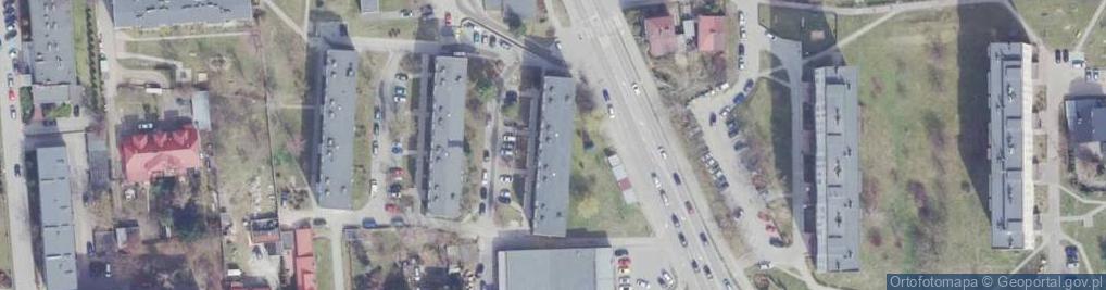 Zdjęcie satelitarne Kiosk Ruch
