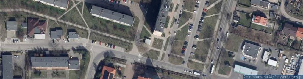 Zdjęcie satelitarne Kiosk Spożywczy