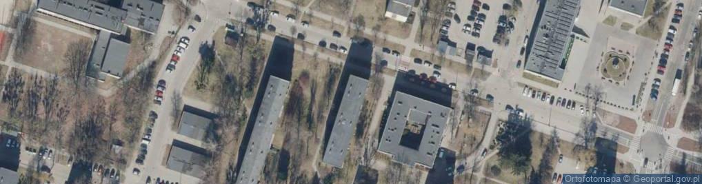Zdjęcie satelitarne Kiosk Sprzed Art Chem Kosmet Pap i Spoż K Ledzińska M Sońta
