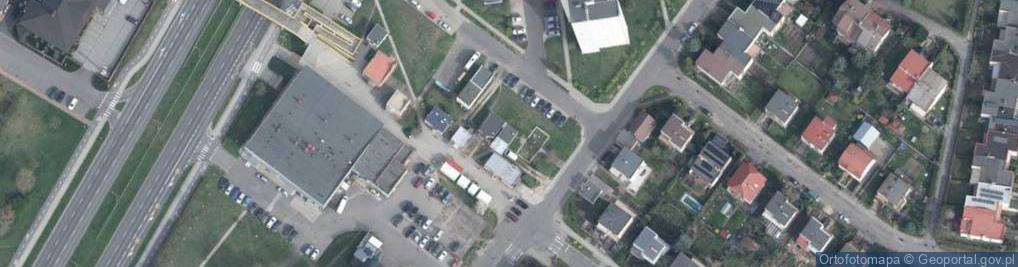 Zdjęcie satelitarne Kiosk Warzywa Owoce Art.Spożywcze Rafał Klonowski