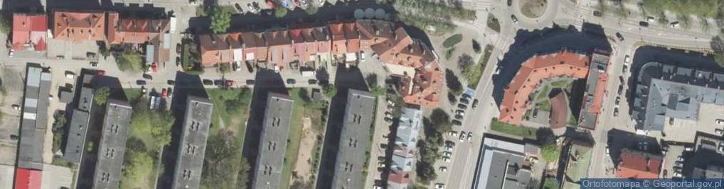 Zdjęcie satelitarne Kiosk Warzywno Spożywczy Rarytas