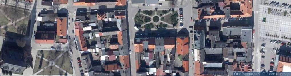 Zdjęcie satelitarne Kiosk Warzywny Andrzej Purzycki Marek Dudkiewicz