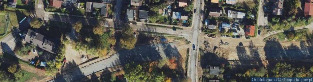 Zdjęcie satelitarne Kiosk Warzywny