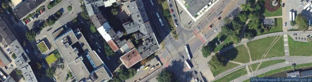 Zdjęcie satelitarne Kiosk Wielobranżowy Alma Ubezpieczenia