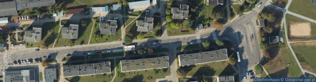 Zdjęcie satelitarne Kiosk Wielobranżowy Czochór Kazimiera