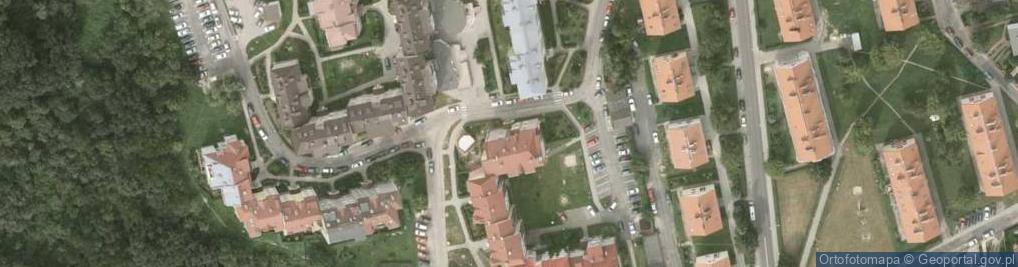 Zdjęcie satelitarne Kiosk Wielobranżowy Irena Hałas Tomasz Hałas