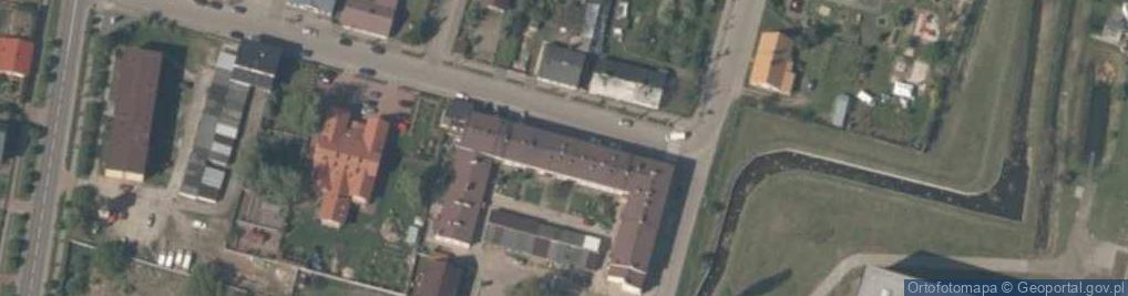 Zdjęcie satelitarne Kiosk Wielobranżowy Liwia