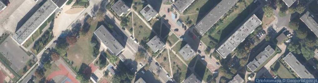 Zdjęcie satelitarne Kiosk Wielobranżowy Mała Gastronomia