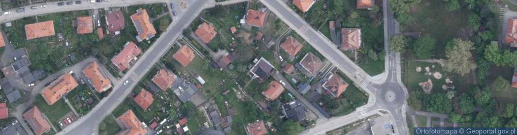 Zdjęcie satelitarne Kiosk Wielobranżowy Małgorzata Chmielowska Helena Chmielowska