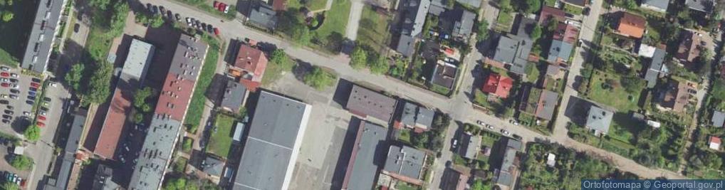 Zdjęcie satelitarne Kiosk Wielobranżowy Malwa