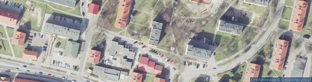 Zdjęcie satelitarne Kiosk Wielobranżowy Mirena