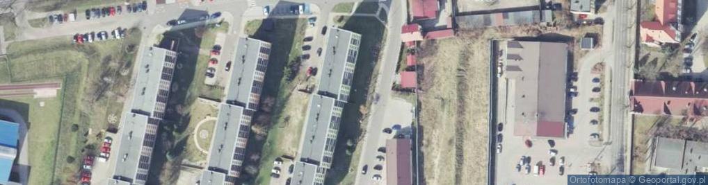 Zdjęcie satelitarne Kiosk Wielobranżowy Ruch Józrfa Jankowska