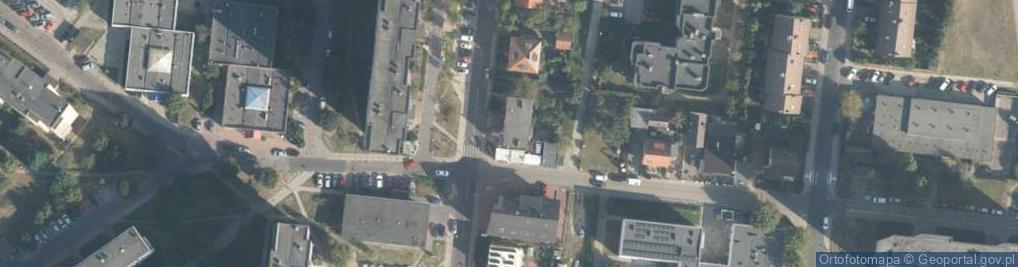 Zdjęcie satelitarne Kiosk Wielobranżowy Sandra Tadeusz Sternicki Tomasz Wiaderek