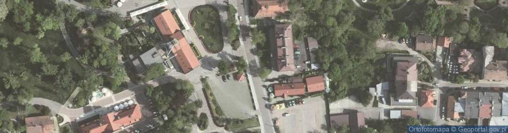 Zdjęcie satelitarne Kiosk Wielobranżowy Skarbek