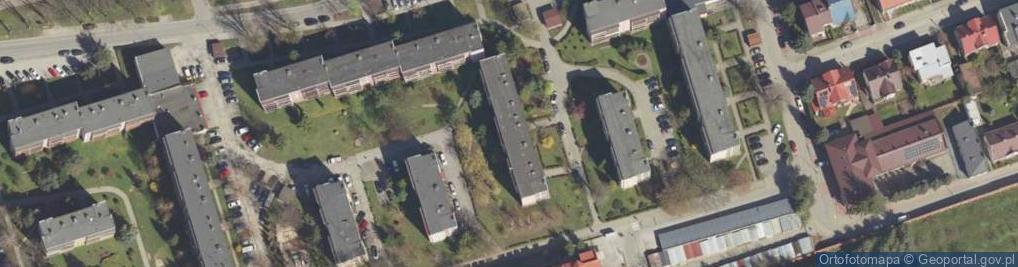 Zdjęcie satelitarne Kiosk Wielobranżowy Żwirek