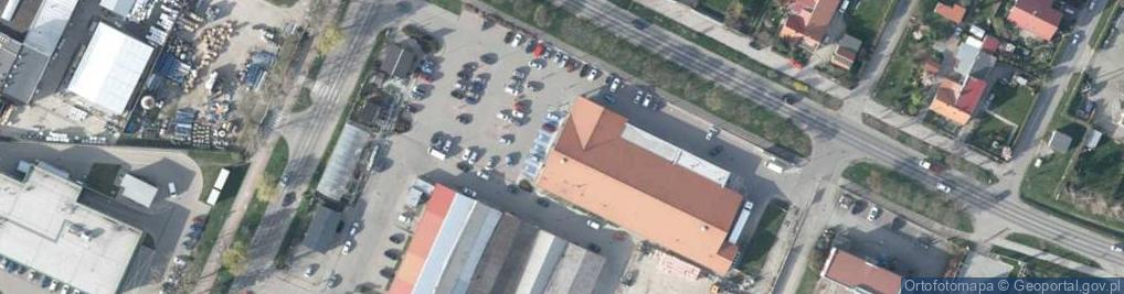 Zdjęcie satelitarne Kiosk Wielobranżowy