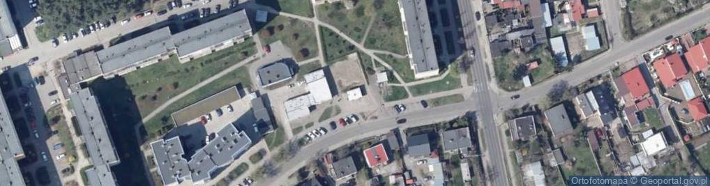 Zdjęcie satelitarne Kiosk Wielobranżowy
