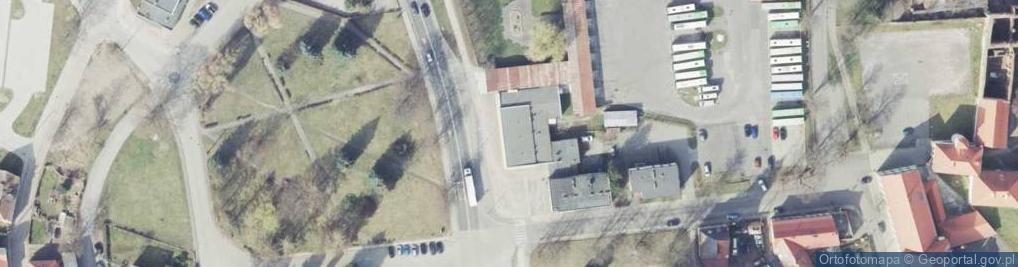 Zdjęcie satelitarne Kiosk Wielobranżowy