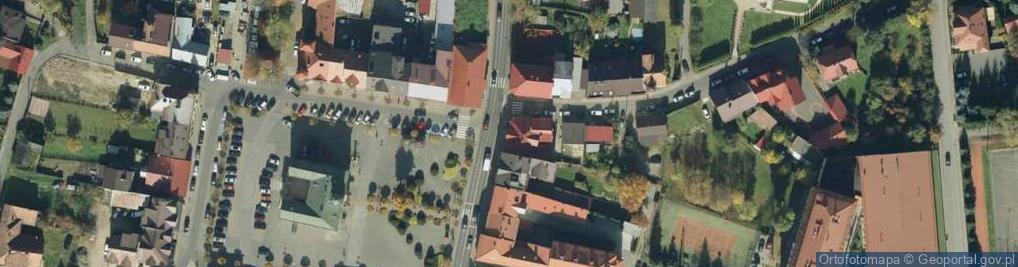 Zdjęcie satelitarne Kiosk Wielobranżowy