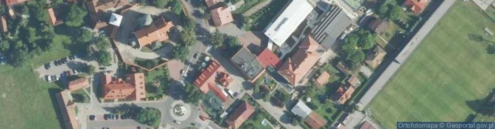 Zdjęcie satelitarne Kiosk Wielobranżowy