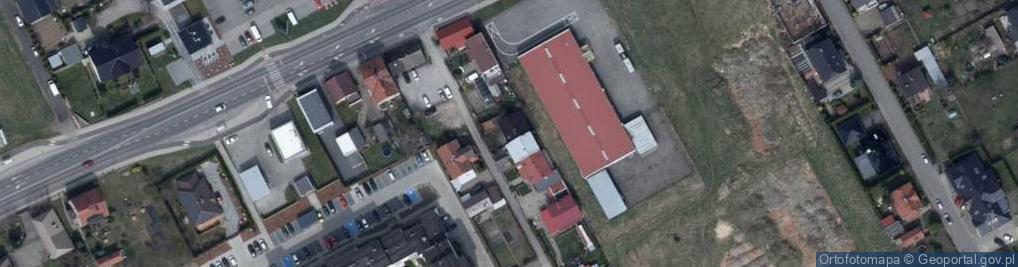 Zdjęcie satelitarne Kiosk Wielobranżowy