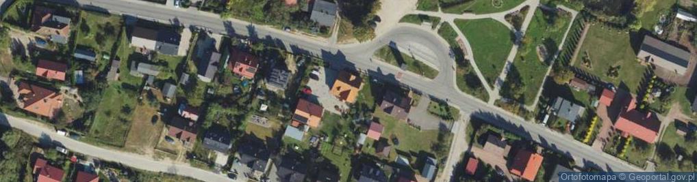 Zdjęcie satelitarne Kiosk Wielobranżowy