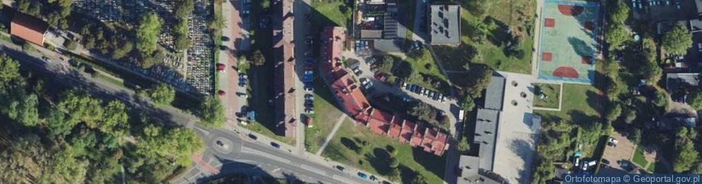 Zdjęcie satelitarne Kiosk Wielobranżowy