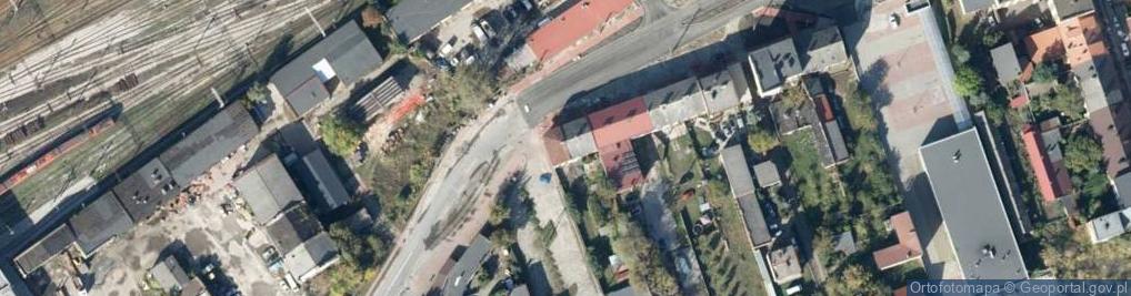 Zdjęcie satelitarne Kiosk Wielobranżowy