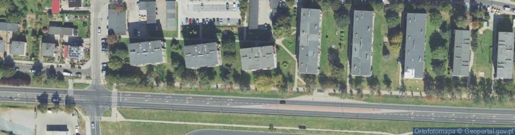 Zdjęcie satelitarne Kiosk Wielobranżowy