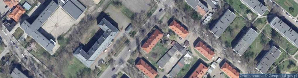Zdjęcie satelitarne Kiosk z Artyk Spożywczo Rolnymi