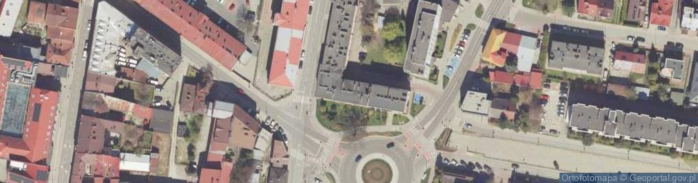 Zdjęcie satelitarne Kiosk