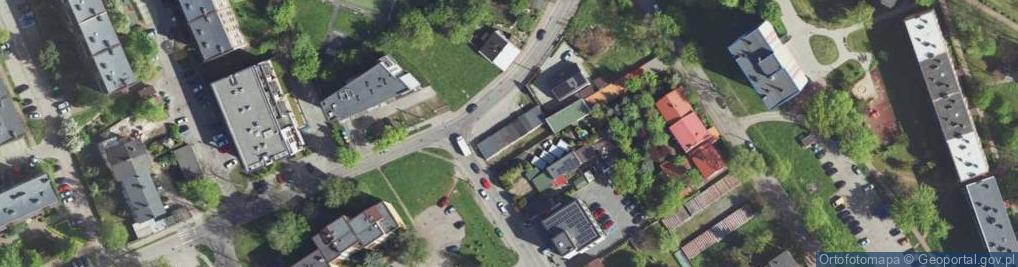 Zdjęcie satelitarne Kiosk