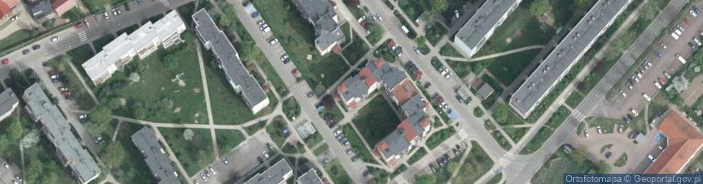 Zdjęcie satelitarne Kirklo P.Transport