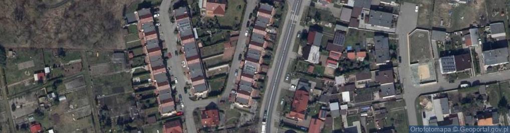 Zdjęcie satelitarne Kłakulak Maciej Geodezja - Ostrów Maciej Kłakulak