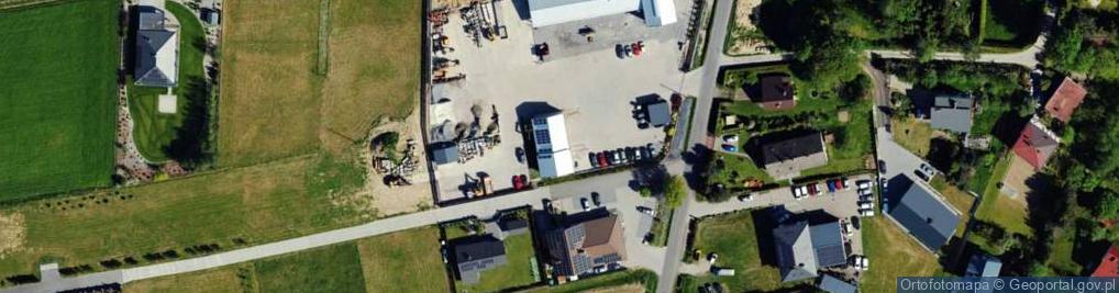 Zdjęcie satelitarne Kłaptocz Paweł F.H.U.Beskid-Bruk