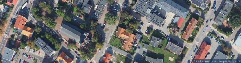 Zdjęcie satelitarne Klasztor Franciszkanów w Kwidzynie