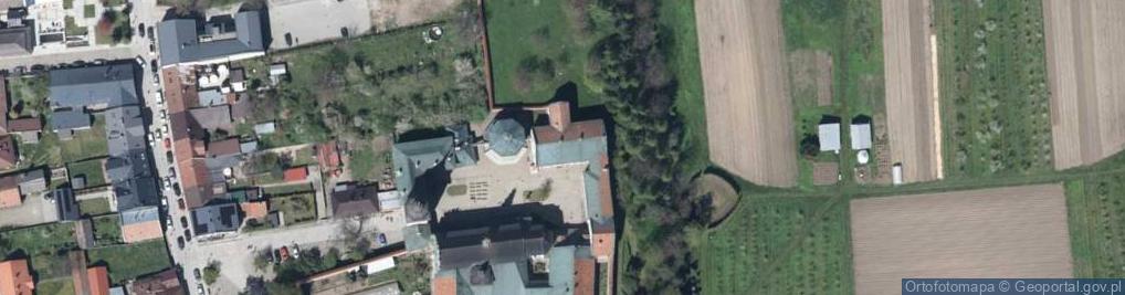 Zdjęcie satelitarne Klasztor Sióstr Klarysek